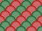 Red and Green Peppermint Background