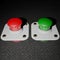 Red and Green pushbuttons