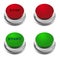 Red and green START/STOP button