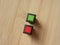 Red and green switch component