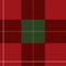 Red and green tartan plaid Scottish seamless pattern