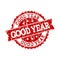 Red Grunge GOOD YEAR Stamp Seal Watermark