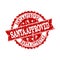 Red Grunge SANTA APPROVED Stamp Seal Watermark