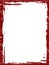 Red Grunged border