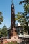 Red Guards Memorial, to those who died in the Bolshevik uprising of 1918. Oak Park in Bishkek, the capital city of Kyrgyzstan.