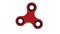 Red hand spinner fast spins