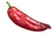 Red Hatch chile whole, top