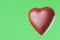 Red Heart On Green