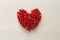 Red Heart of Grenades. Big Ripe Red Granets or Garnets. Fruits o