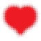 Red Heart Halftone