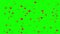 Red heart marks appear on a green background