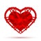 Red heart related thread. Happy Valentine`s Day.
