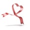 Red heart ribbon