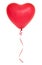 Red heart shaped balloon.