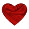 Red heart silk