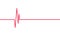 Red heartbeat line. Cardiogram health medical pulse concept. Electrocardiogram  ECG - EKG signal