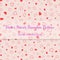 Red hearts seamless pattern valentines texture