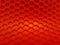 Red Hexagon backdrop with fade