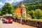 Red house in Liechtenstein