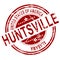 Red Huntsville stamp