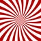 Red Hypnosis Spiral Pattern. Optical illusion.