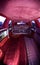 Red Interior of Excalibur Limo