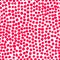 Red irregular dots pattern