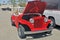 Red Jeep Commando Soft Top