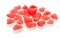 red jelly hearts