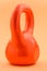 Red kettlebell, cannonbell or girya