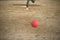 Red kickball approach