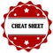 Red label with CHEAT SHEET text.