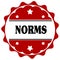 Red label with NORMS text.