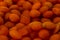 Red lentils macro close up