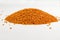 Red lentils source of vegetable protein and omega-3