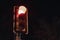 Red light, traffic light, night, dark concept