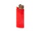 Red lighter on white background