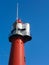 Red Lighthouse in Europoort, Holland