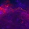 red line and purple dark nebula space and abstract colorful cosmos with stardust universe night