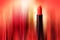 Red lipstick abstract background makeup concept