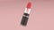 Red lipstick Fashion beauty empty mockup Skin care able to loop seamless