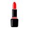 Red lipstick vector icon