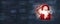 Red lock defence front-end developing banner