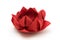 Red lotus origami
