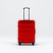 Red Luggage mockup, Suitcase, baggage