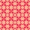 Red mandala floral creative seamless design