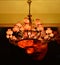 Red marble chandelier lighting,Wall Sconce,Warm light,The light of hope,Light up your dream,Romantic time