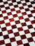 Red Marble Checkered Background