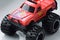Red monster truck toy