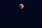 A Red Moon in A Black Sky, Luner eclipse